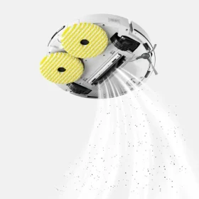 Kärcher RVM 4 bílá / Robotický vysavač / 5200 mAh / 160 min / 67 dB (1.269-130.0)