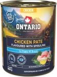 Ontario Puppy / Konzerva pro štěňata / Kuřecí paté se spirulinou / 800 g (214-859907)