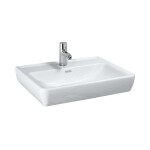 Laufen - Pro Umyvadlo, 55x48 cm, 1 otvor pro baterii, s LCC, bílá H8189514001041