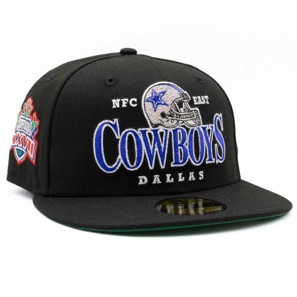 New Era Pánská kšiltovka Dallas Cowboys NFL Super Bowl XXVII 59FIFTY Fitted - Černá Velikost: 7 1/2