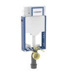 GEBERIT - Kombifix Set předstěnové instalace, klozetu Nefia a sedátka softclose, tlačítko Sigma20, bílá/chrom SANI15CA3148