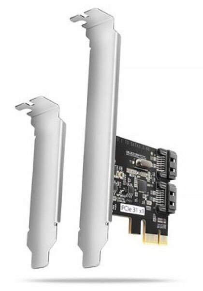 AXAGON PCES-SJ2 / PCIe SATA řadič / 2x SATA III (PCES-SJ2)