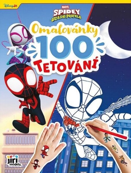 Spidey - Omalovánky a 100 tetování