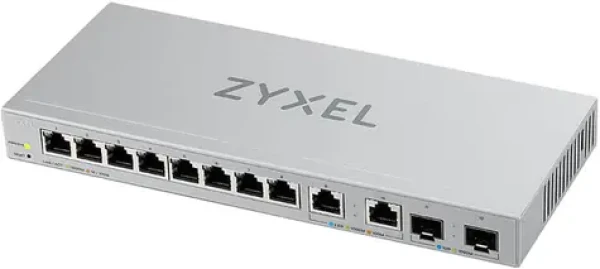 ZyXEL XGS1210-12 V2 / Desktop Switch / 8x RJ45 1G / 2x RJ45 2.5G / 2x SFP+ (XGS1210-12-ZZ0102F)