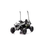 Mamido Dětské elektrické autíčko Buggy Kawasaki TERYX KRX1000 24V šedé