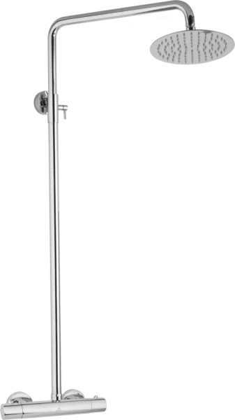 JB Sanitary Sprchová sestava s termostatickou baterií s horním vývodem, průměr 25cm ST 61 000 00 6