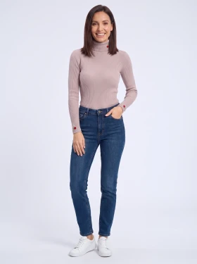 HOSH Dámský rolák Rosa taupe Velikost: L/XL