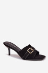 Klapky na podpatku model 225371 Step in style 38