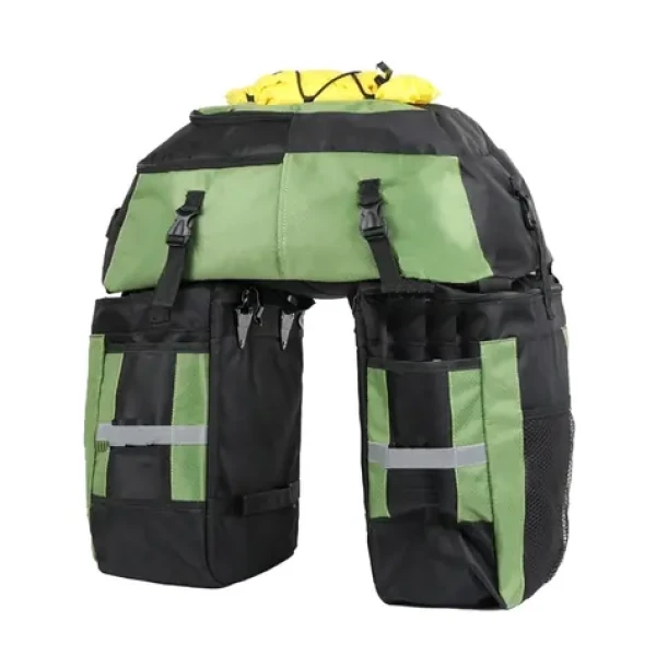 Rhinowalk E20665BG Brašna 3v1 na kolo na zadní nosič 75L zelená (RW-E20665BG-31713)