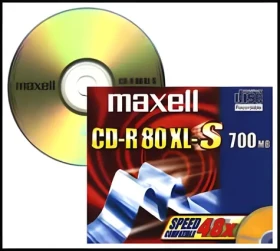 Maxell CD-R Audio / CD-R médium / 80 min / JewelCase / 1 ks (MX624880)