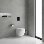 GROHE - Solido Set předstěnové instalace, klozetu Euro Ceramic, sedátka Softclose a tlačítka Even, lesklá černá 39941000