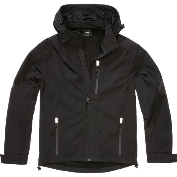 Brandit Bunda Softshelljacket Hurricane černá 6XL