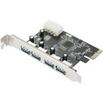 Conceptronic EMRICK USB 3.2 Gen 2 PCI-Express-Karte, 1-Port-USB-C und 1-Port-USB-A karta PCI-Express PCIe