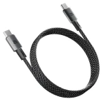 Adam Elements CASA MS100 černá / Magnetický kabel / USB-C - USB-C / 60W / 1 m (ACBADMS100BK)