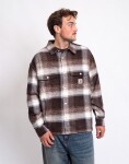 Carhartt WIP L/S Esterson Shirt Esterson Check, Tobacco S