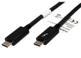 Roline Thunderbolt 3 kabel USB-C(M) - USB-C(M) černá / Kabel / 20 Gb/s / PD 20V/5A / 1 m (11.02.9041)