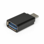 PORT CONNECT adaptér USB-C 3.1 na USB-A černá / 1x USB-C (M) / 1x USB-A (F) (900142-PC)