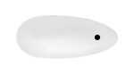 HOPA - Volně stojící vana KEYA bílá - Rozměr vany - 165 × 70 cm VANSAP16W