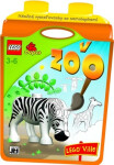 Náučné vymaľovánky so samolepkami V ZOO LEGO