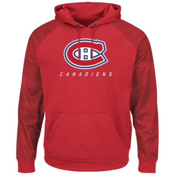 Pánská Mikina Montreal Canadiens Majestic Penalty Shot Therma Base Hoodie Velikost: S