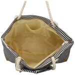 Módní plážová kabelka přes rameno Walura, černá