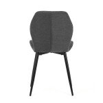 Jídelní židle, šedá, látka, CT-285 GREY2