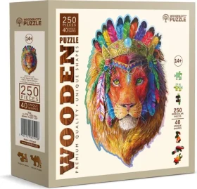 WOODEN CITY Dřevěné puzzle Mystický lev