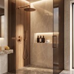 REA - Podomítková sprchová sada Lungo Copper Brush + BOX REA-P8809
