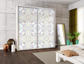 FRONTI Šatní skříň PENELOPA 205 Ornamenty 7013