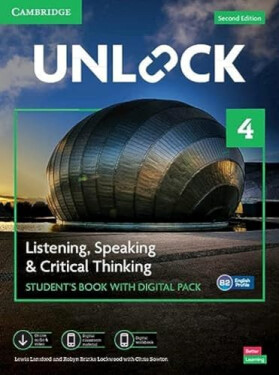 Unlock 2E Listening, Speaking & Critical Thinking 4  Student's Book with Digital Pack