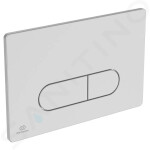 IDEAL STANDARD - ProSys Set předstěnové instalace, klozetu a sedátka Bau Ceramic, tlačítka Oleas M1, Rimless, SoftClose, chrom mat ProSys120M SP65