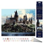 Malování podle čísel - Harry Potter - Bradavický hrad 40 x 50 cm bez rámu