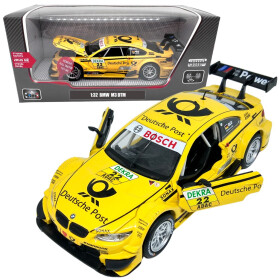 Kovový model - 1:32 BMW M3 DTM žluté - Sparkys