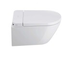 DURAVIT - SensoWash D-Neo Elektronický bidet s keramikou, závěsný, DuraShield, Rimless, SoftClose, bílá 654000012004300