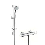 HANSGROHE - Croma 100 Sprchový set Vario s termostatem, 3 proudy, EcoSmart 9 l/min, chrom 27032000