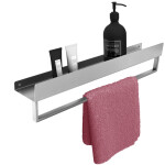 REA - Police do koupelny SF01 45cm steel brush REA-47000