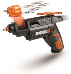 Zánovní - WORX WX254.4 / Aku Šroubovák / 4V / 1.5Ah / 230 ot-min / 1|4" šestihran / 3 Nm / 2 rychlosti / zánovní (WX254.4.zanovni)