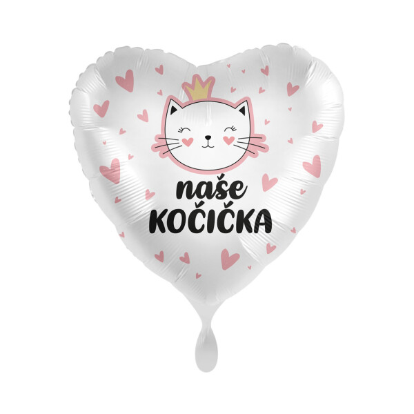 Balónek fóliový Naše kočička - Albi