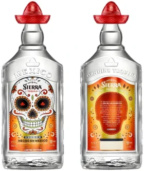 Sierra Silver Día de los Muertos / Tequila Blanco / 38 % / 0,7 l (4062400115483)