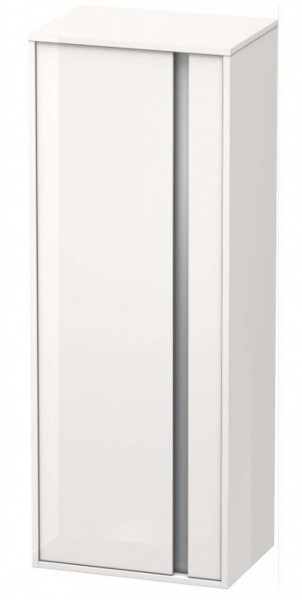 DURAVIT - Ketho Skříňka vysoká 132x50x36 cm, levá, lesklá bílá KT1267L2222