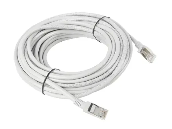 Lanberg PCF5-10CC-1000-S šedá / Patch kabel / Cat5e / F/UTP / 10 m (PCF5-10CC-1000-S)