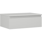 MEXEN/S - Orio koupelnová skříňka pod umyvadlo 70 cm s deskou, 1 šuplík, šedá mat 91A10-07023-1-BFC62
