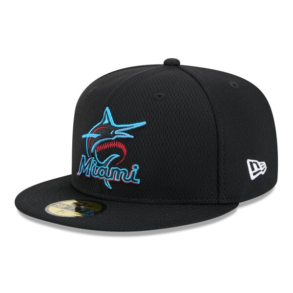 New Era Pánská kšiltovka Miami Marlins MLB 2025 Clubhouse 59FIFTY Fitted Velikost: 7 1/4