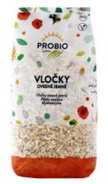 PROBIO Ovesné vločky jemné 500g BIO