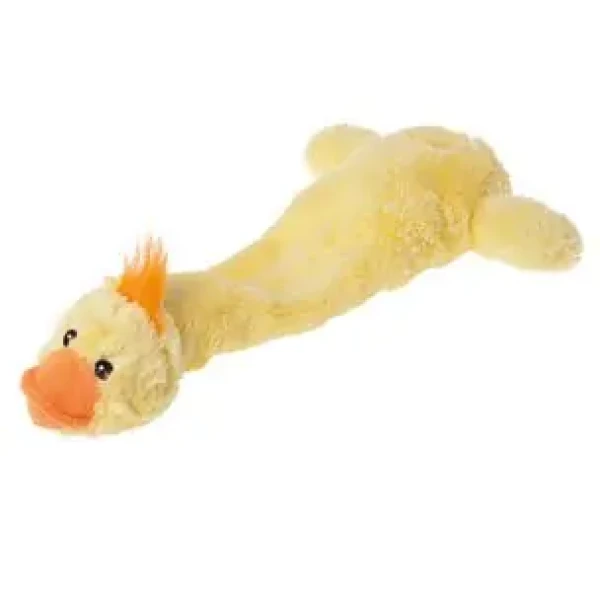 Flamingo plyšová SHAKY Kachna / Hračka pro psy / 34x14cm (FLA-43551)