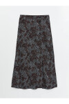 LC Waikiki Women's Elastic Waist Patterned A-Line Skirt