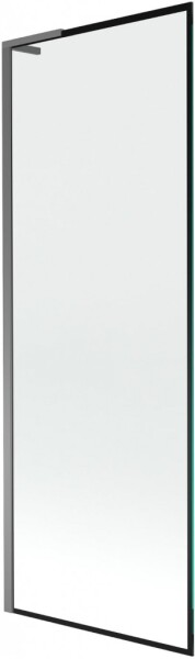 MEXEN/S - Next L vanová zástěna FIX 70 x 150, černá vzor, grafit metal 895-070-000-03-70-95