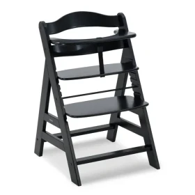 Hauck Alpha+ dřevěná židle, black (HK661451)