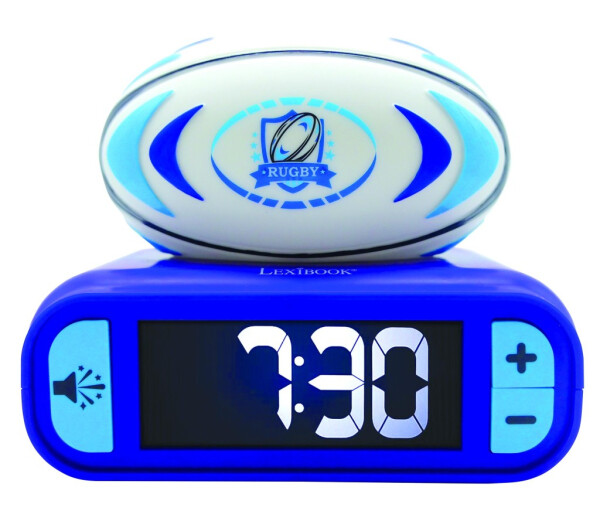 Lexibook budík rugby se svítícím míčem - Alltoys Lexibook