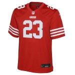 Nike Dětský dres San Francisco 49ers NFL Christian McCaffrey #23 Game Football Červená (YOUTH)